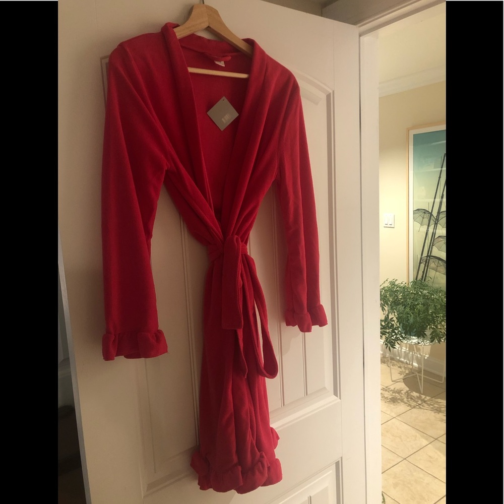 Red Bathrobe